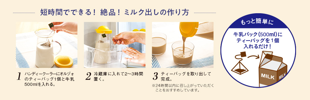 短時間でできる! 絶品!ミルク出しの作り方